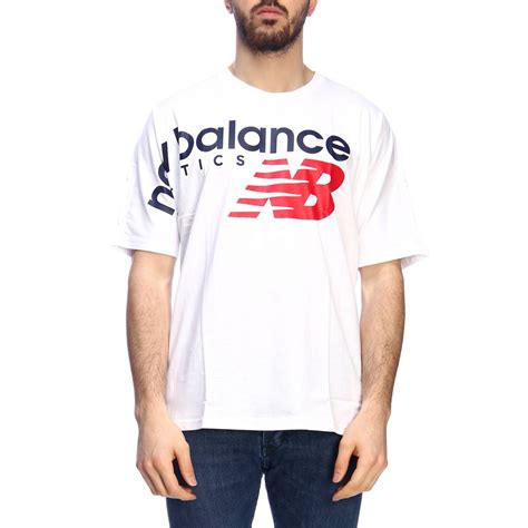 New Balance Outlet T Shirt Men T Shirt New Balance Men White T