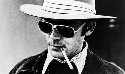 On your desktop or mobile device. Hunter S Thompson and his drug taking schedule