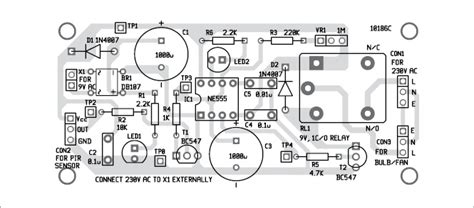 Simple power saver circuit schem. Power Saver Circuit Diagram using PIR - Engineering Projects