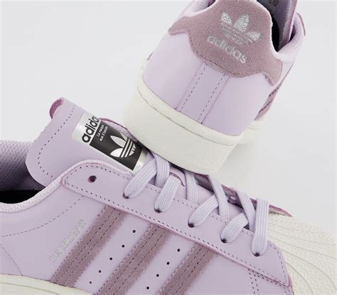 Adidas Superstar Trainers Purple Tint Legacy Purple Off White Hers