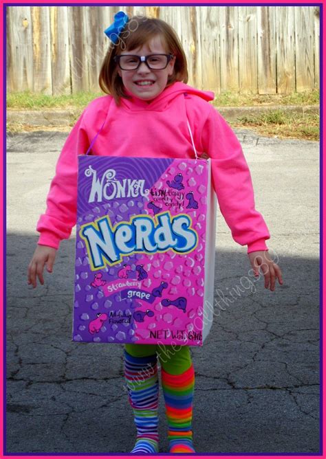 Homemade Nerds Candy Costume