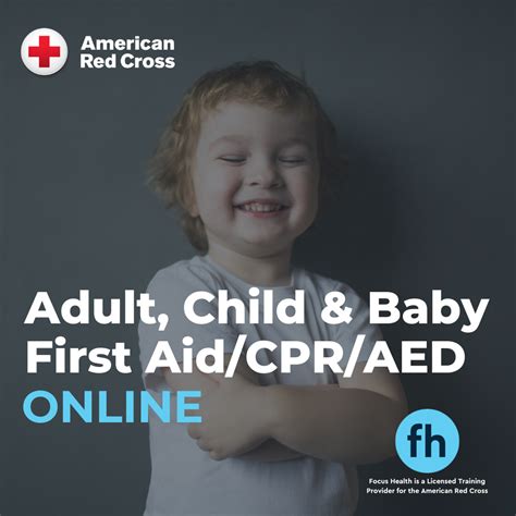 American Red Cross Adult Child And Baby First Aidcpraed Online Cou