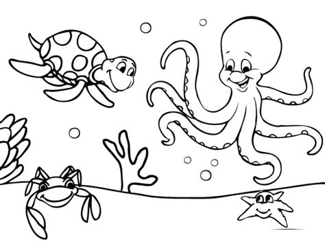 Download and print these underwater scene coloring pages for free. Underwater Plants Coloring Pages at GetColorings.com ...