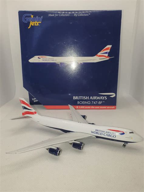 Gemini Jets 1400 British Airways World Cargo G Gssd Boeing 747 8f
