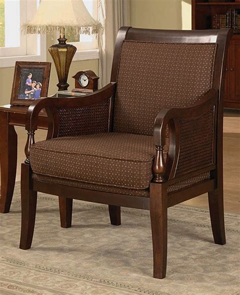 Showcasing a beautiful rattan backrest and arms, this unique piece is a harmony of form and function. Confection Cane Accent Chair - 10810117 - Overstock.com ...