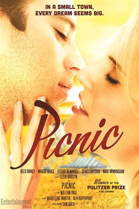 Exclusive Look Maggie Grace And Sebastian Stan In Broadways Picnic