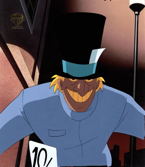 Batman The Animated Series The Mad Hatter Production Animation Cel From