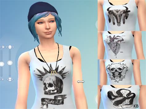The Sims Resource Chloe Price 5pc Shirt Life Is Strange