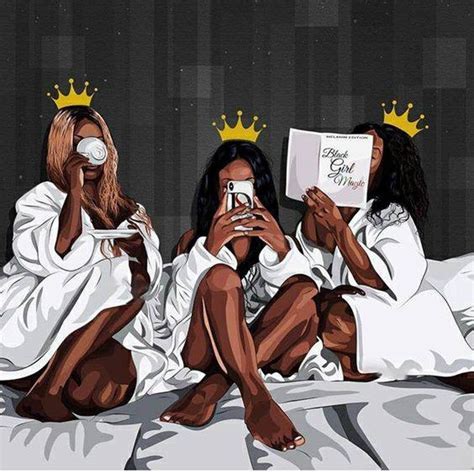 African American Women Melanin Queens Art Print Etsy In 2020 Black