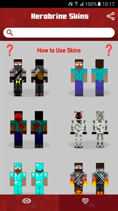 Download Do Apk De Herobrine Skins For Minecraft Para Android