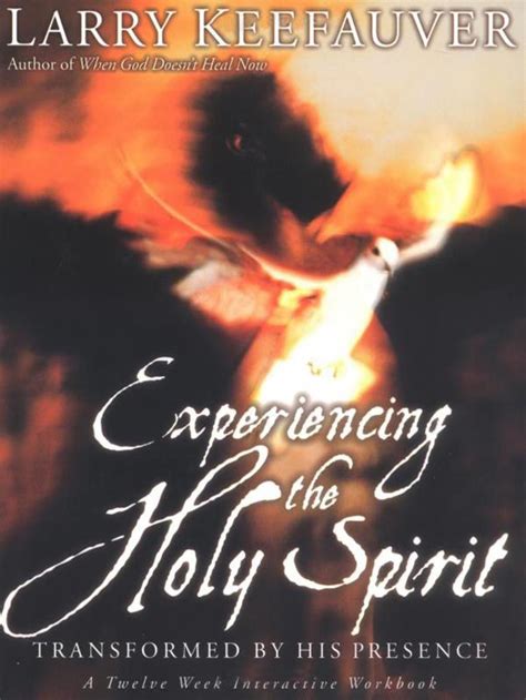 Experiencing The Holy Spirit Ebook Holy Spirit Spirit Ebooks