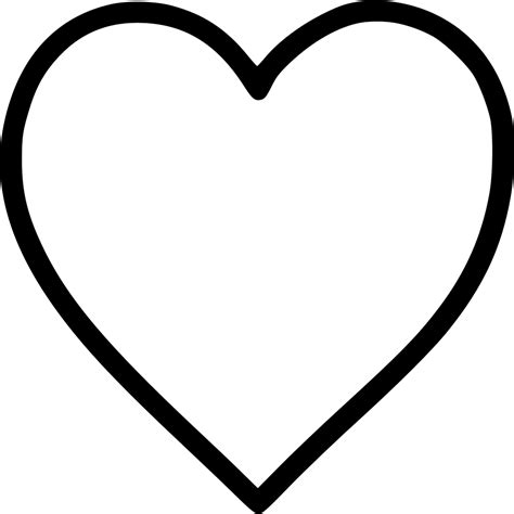 Single Heart Svg Png Icon Free Download (#573021) - OnlineWebFonts.COM