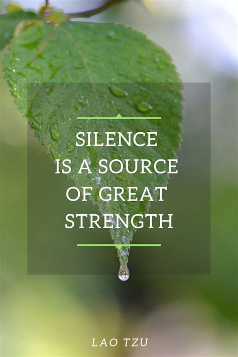 Silence And Stillness Silence Tao Te Ching Quotes How To Fall Asleep