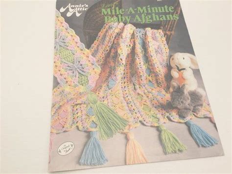 Mile A Minute Baby Afghan Pattern Annies Attic Baby Etsy Baby