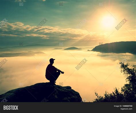 Moment Loneliness Man Image And Photo Free Trial Bigstock