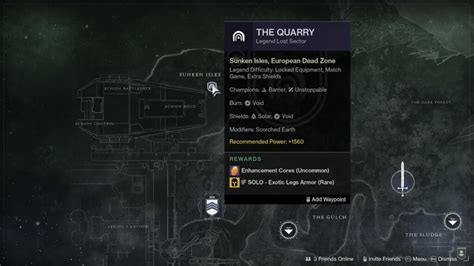 Where Is The Quarry Lost Sector In Destiny 2 Pro Game Guides