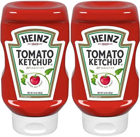 Heinz Classic Squeeze Bottles Ketchup 14 Oz Bottle Pack