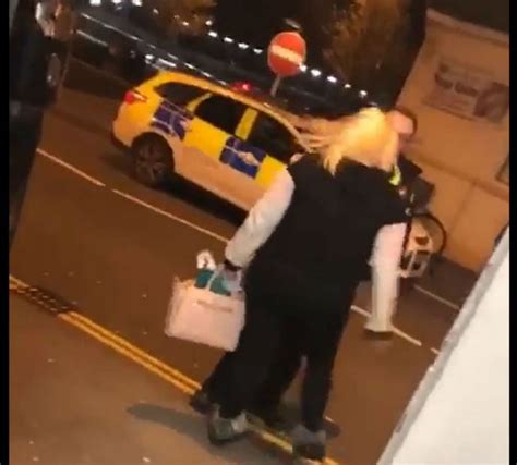 Boozed Up Woman Twerks At Police Officer And Makes Lewd Comments Mirror Online