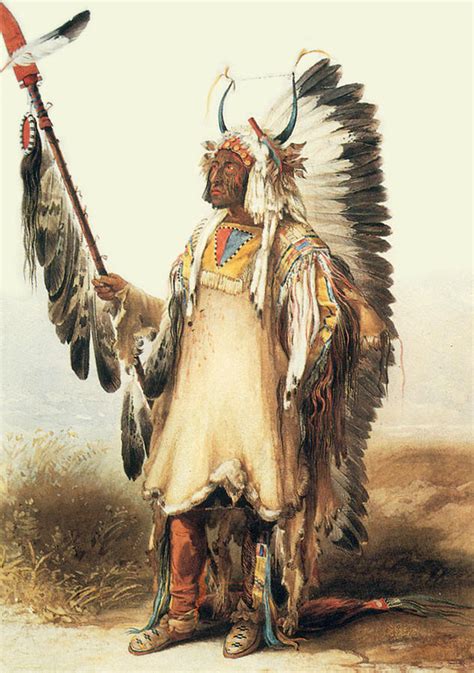 Mato Tope Mandan Chief 1830s Photograph By Science Source
