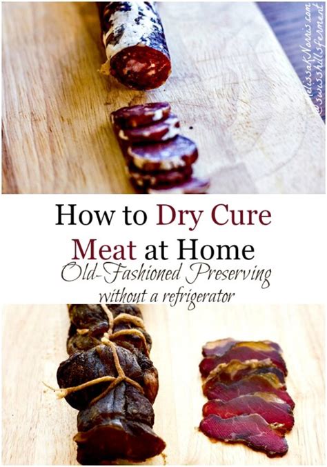 How To Dry Cure Meat At Home