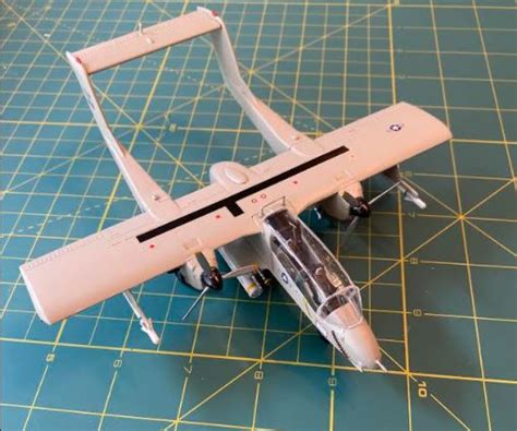 Ov 10a Bronco Plastic Model Airplane Kit 172 Scale 12463