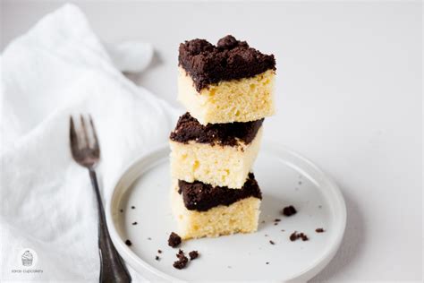 Rezept schneller Blechkuchen mit Schokoladenstreuseln