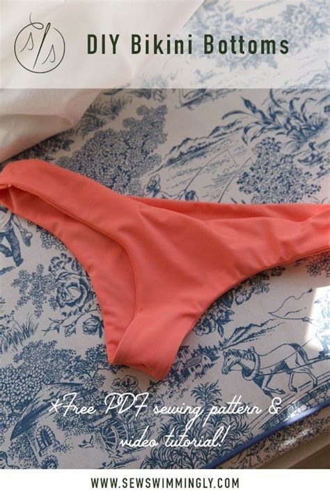 Learn How To Sew Reversible Bikini Bottoms Like A Pro Diy Bikini Bottoms Bikini Diy Diy Swimwear