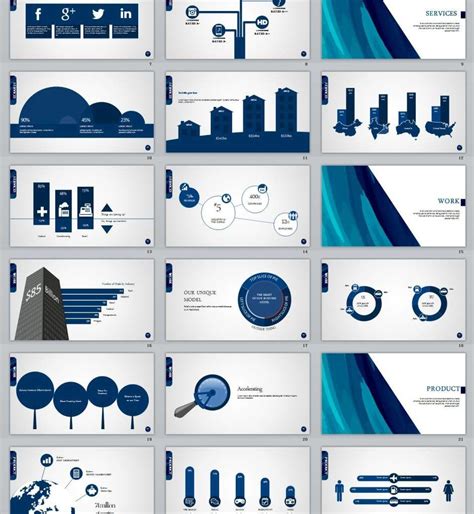 28 Best Blue Business Plan Powerpoint Template With Images