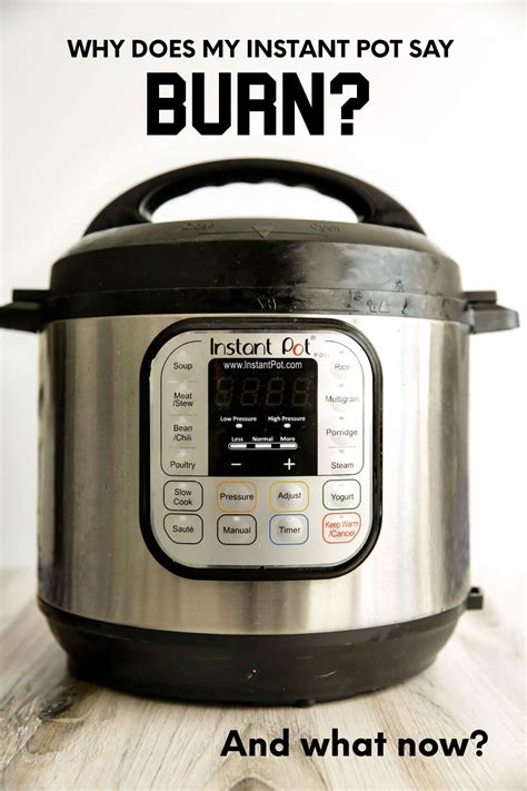 Maybe you would like to learn more about one of these? Why Does My Instant Pot Say BURN? And what now? | Instant ...