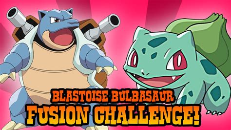 How To Draw Blastoise Bulbasaur Fusion Art Challenge Youtube