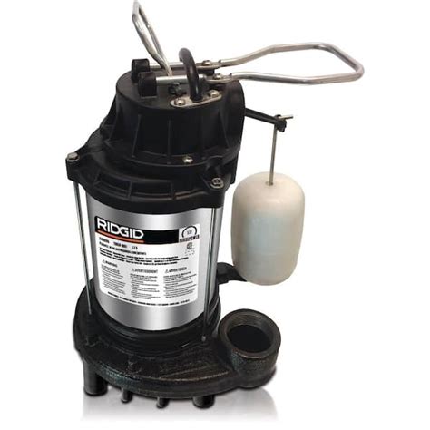 Ridgid 13 Hp Stainless Steel Dual Suction Sump Pump 330rsds The Home