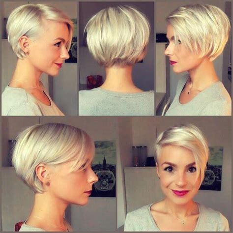 Famous 54+ short haircut layered in back. Short Pixie Haircuts Front and Back View - 15+