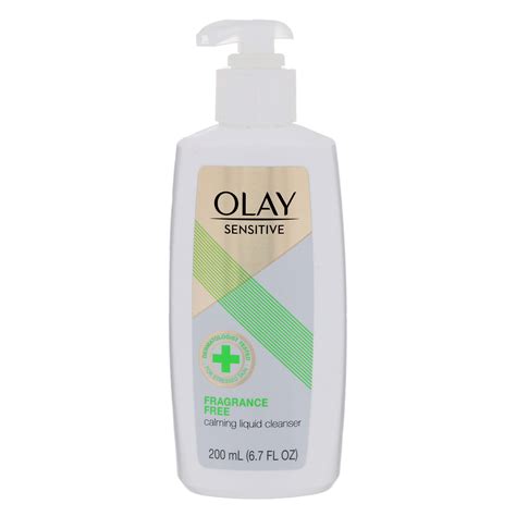 Olay Sensitive Calming Liquid Cleanser Fragrance Free Shop Facial