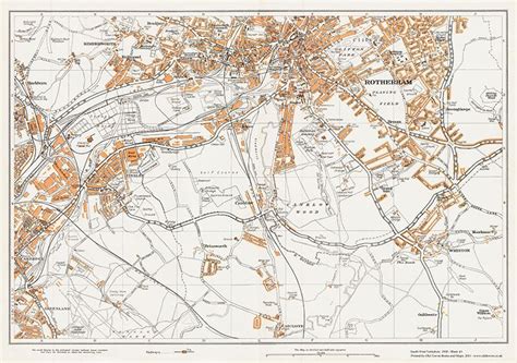 Old Maps Of Rotherham