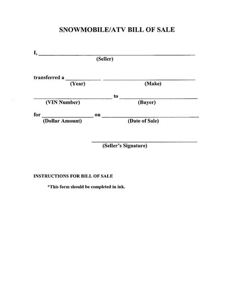 Business Bill Of Sale Form Template Patricia Wheatleys Templates