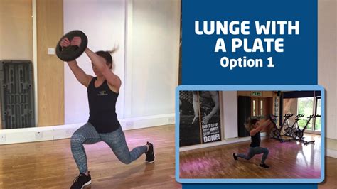 Learn To Lunge With Plate Youtube