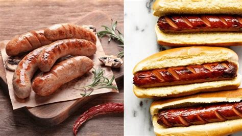 Bratwurst Vs Hot Dog： Whats The Difference
