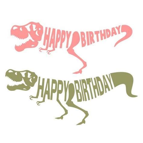 Dinosaur Happy Birthday Banner Free Printable