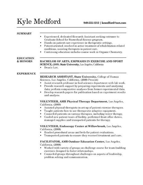 research assistant resume  sample