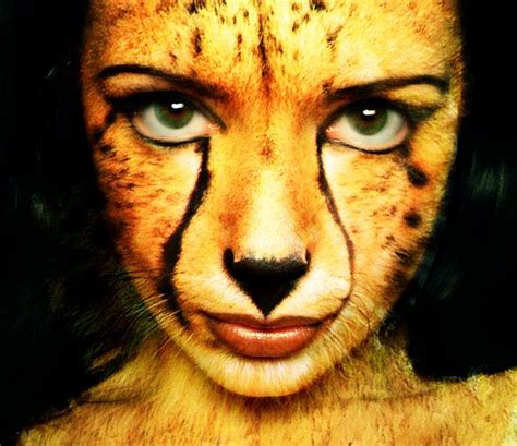 Cheetah Girl 01 By Agamate On Deviantart Cheetah Drawing Face Art