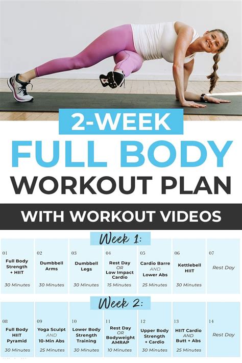 Free 14 Day Workout Plan Pdf Nourish Move Love Workout Plan Body
