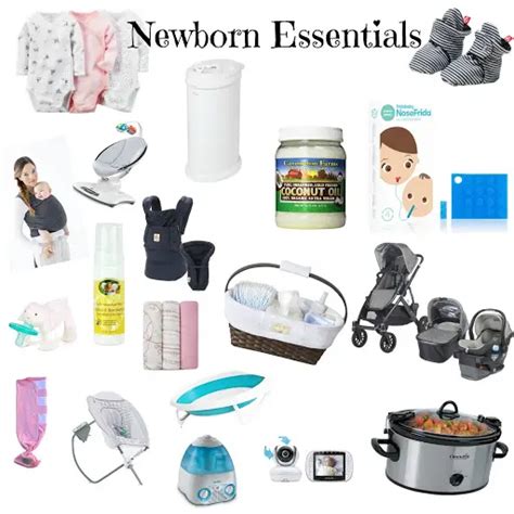 The Ultimate Newborn Baby Essentials Checklist Borncute