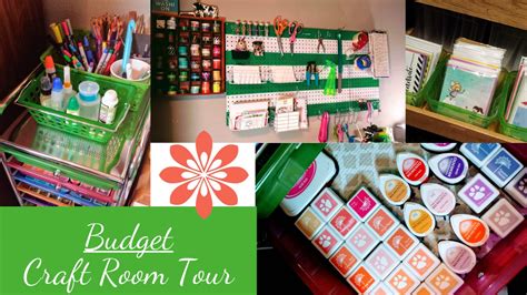 I don't know about you, but i love to sneak a peek at other people's. Budget Craft Room Tour!! - YouTube