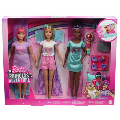 Barbie Princess Adventure Playset With Barbie Doll Daisy Doll And
