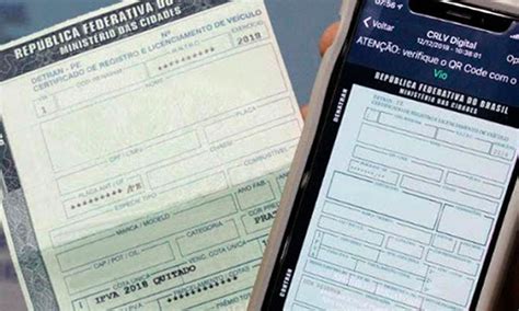 Detran Lan A Certificado De Registro E Licenciamento De Ve Culos Em