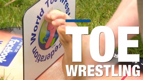 World Toe Wrestling Championships Theres No Arm In Toe Wrestling