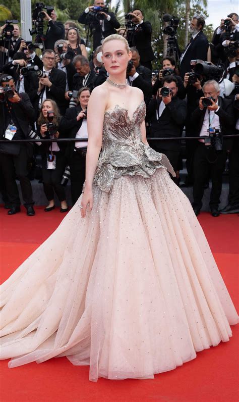 Elle Fanning Attends The Specials Screening During The 72nd Annual Cannes Film Festival In