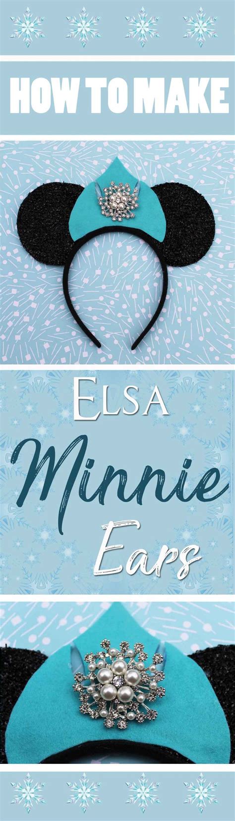 How To Make Diy Frozen Inspired Elsa Minnie Ears ⋆ Yorkshire Wonders