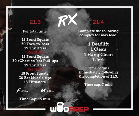 Crossfit Open 213 And 214 Workouts Its A Double Header Wodprep