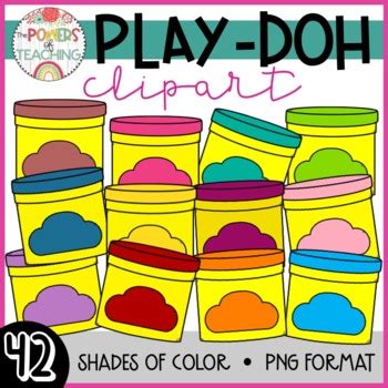 Play Doh Pin Clip Art Library